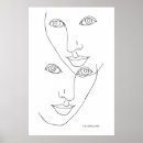 Pesquisar por desenho preto branco mulher pósteres pôsteres Minimalista