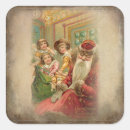 Pesquisar por crianças do vintage adesivos Natais vintages