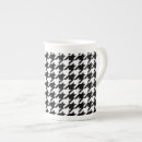 Pesquisar por dentes brancos canecas Houndstooth
