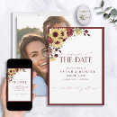 Pesquisar por sunflower save date convites Elegante
