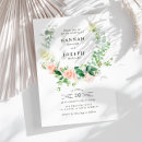 Pesquisar por floral moderno casamento convites Verde