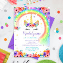 Pesquisar por unicórnio do arco íris convites Primeiro aniversario unicorn