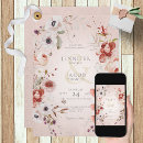 Pesquisar por floral romântico casamento convites Rosa