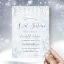 Pesquisar por winter wonderland sweet 16 convites Elegante