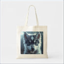 Pesquisar por lobo cinzento bolsas tote Vida selvagem