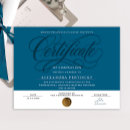 Pesquisar por certificado pôsteres Elegante