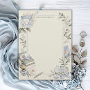 Pesquisar por floral papel timbrado Elegante