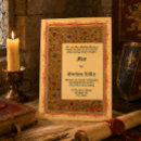 Pesquisar por medieval do casamento convites Floral