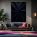 Pesquisar por fundo azul impressão de canvas Moderno