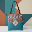 Pesquisar por laranja e marrom bolsas tote For her