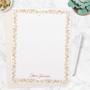 Pesquisar por amarelo papel timbrado Floral