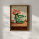 Pesquisar por de telefone da flor pôsteres Floral