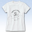 Pesquisar por bonecos de neve camisetas For her