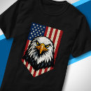 Pesquisar por águia americana camisetas Vermelho branco azul