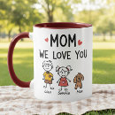 Pesquisar por aqueles que nós amamos canecas Feliz dia das mães