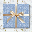 Pesquisar por floral antigo papel de presente Azul