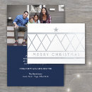 Pesquisar por azul e de prata natal cartoes Family