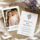 Pesquisar por floral branco do casamento convites Rústico