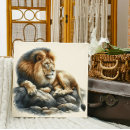 Pesquisar por arte do leão impressão de canvas Grandes felinos