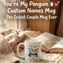 Pesquisar por casal do pinguim canecas De aniversário