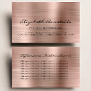 Pesquisar por ouro rosa cartao de visita Script