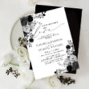 Pesquisar por flor preta convites Bride