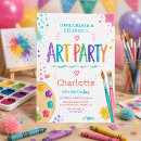 Pesquisar por arte colorida convites For kids