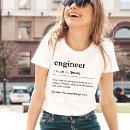Pesquisar por humor da engenharia camisetas For her