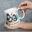 Pesquisar por casal pinguim canecas Aquarela