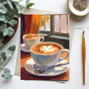 Pesquisar por cafeteria cartoes postais Latte