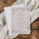 Pesquisar por marrom e bege convites Floral