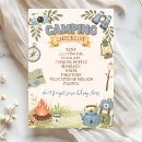 Pesquisar por fora acampamento convites For kids