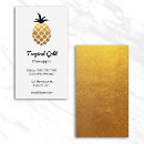 Pesquisar por pineapple cartao de visita Ouro