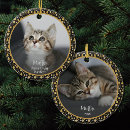 Pesquisar por natal do gato preto ornamentos Monograma
