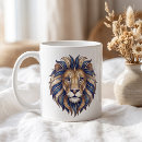 Pesquisar por leão azul canecas De café