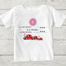 Pesquisar por chá de fraldas vermelho camisetas For kids
