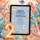 Pesquisar por under the sea birthday convites Sob o mar