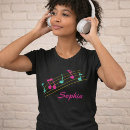 Pesquisar por nota preta camisetas For her