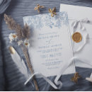 Pesquisar por azul empoeirado casamento convites Boho