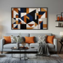 Pesquisar por quadro do negro impressão de canvas Branco