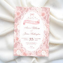 Pesquisar por cor de rosa da flor casamento convites Vintage