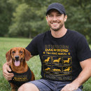 Pesquisar por arte do dachshund camisetas Cão