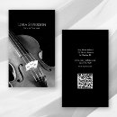 Pesquisar por violino cartao de visita Elegante