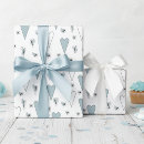 Pesquisar por coração papel de presente Azul