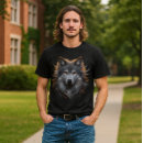 Pesquisar por lobo cinzento camisetas Vida selvagem
