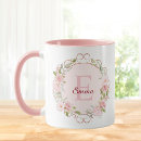 Pesquisar por floral cor de rosa canecas For kids