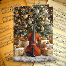 Pesquisar por violino natal cartoes Músico