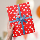 Pesquisar por vermelho coração papel de papel de presente Elegante
