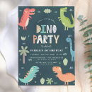 Pesquisar por primeiro aniversario de dino convites Boy
