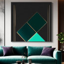 Pesquisar por turquesa impressão de canvas Minimalista
